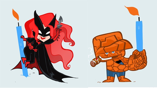 Comic Book Heroes Celebrate Hanukkah In This Delightful Jon Morris Art